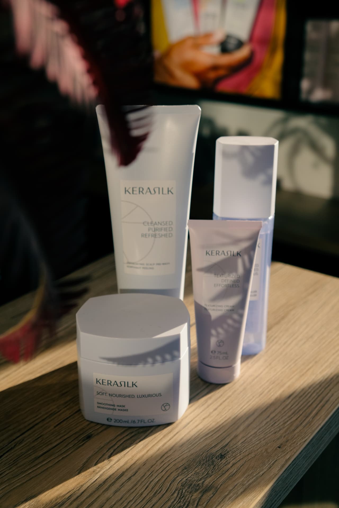 Kerasilk verzorgingsproducten in de salon